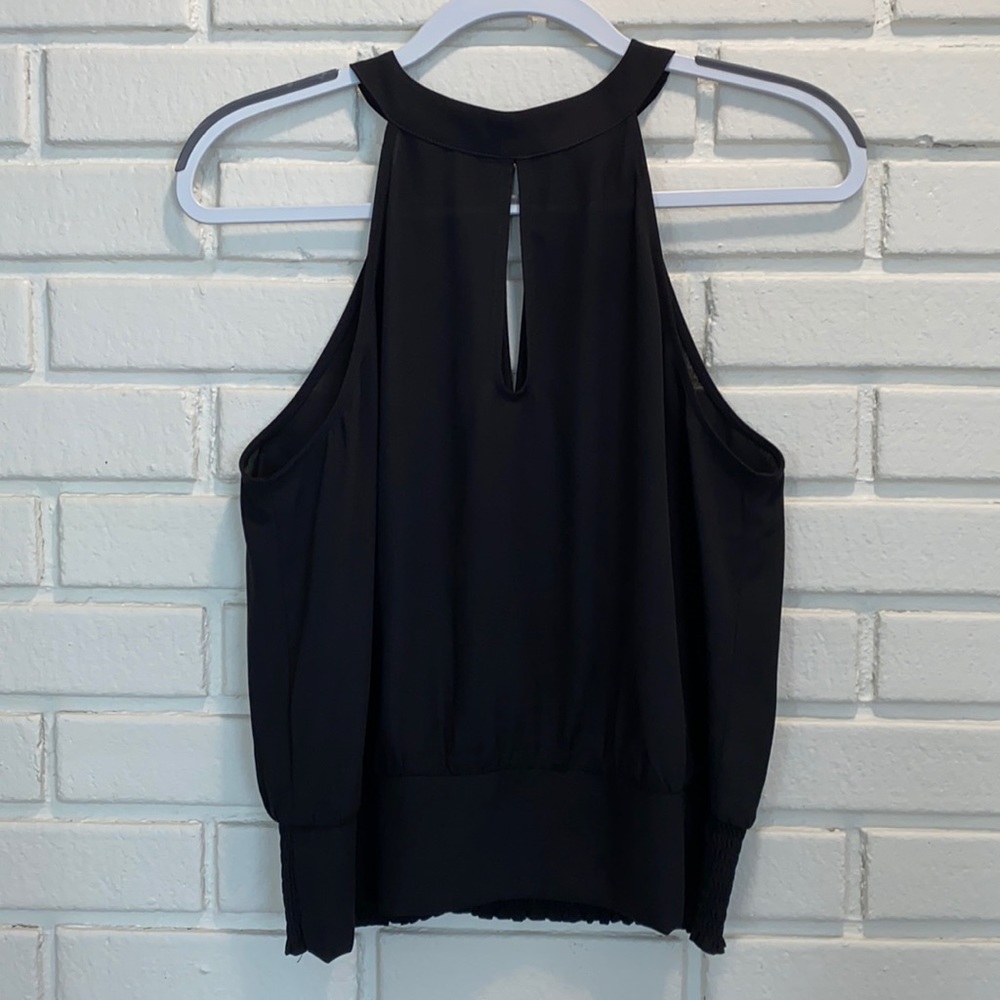 Express Black Key Hole Tank Top Size Medium
